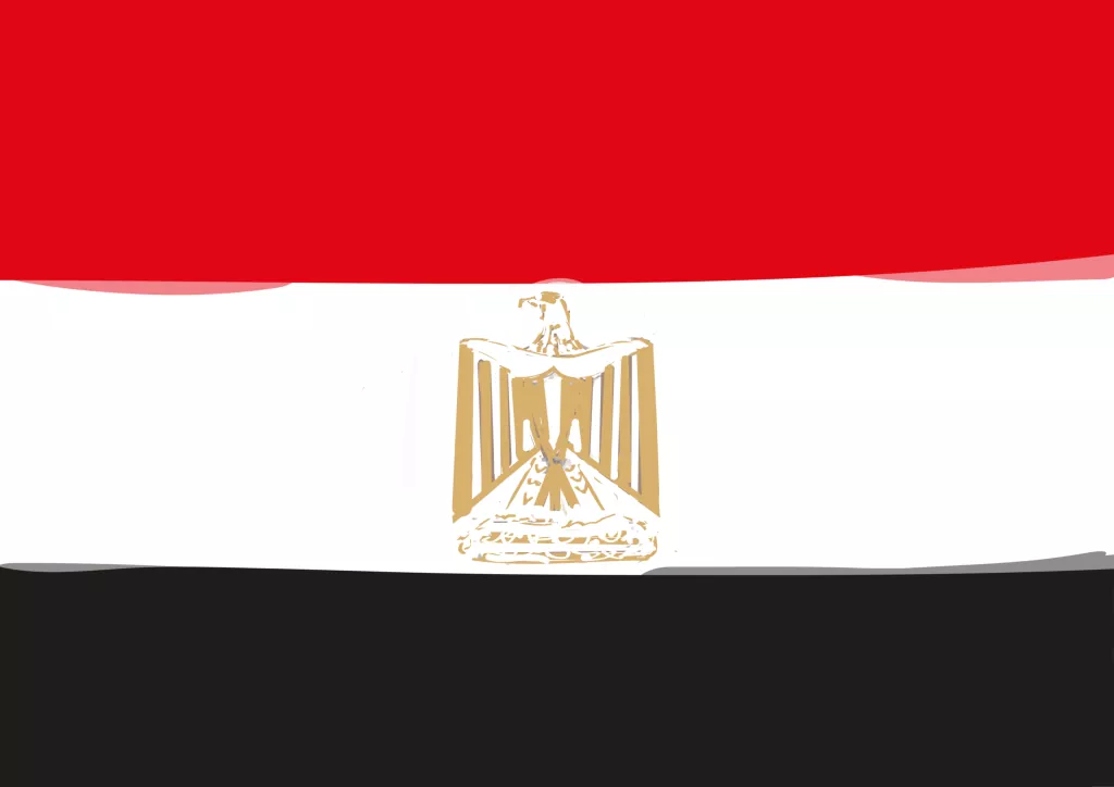 Bandera de Egipto