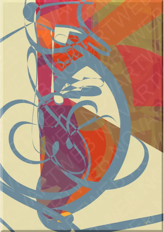 'ELEGANCIA ESTÉTICA', donde la elegancia cobra vida a través de trazos y formas abstractas. Esta composición no solo emana una vibrante energía positiva, sino que también crea un mundo propio donde lo abstracto se transforma en visualmente emocionantes formas. Cada detalle celebra la intrincada conexión entre la elegancia, la abstracción y la energía que fluye, ofreciendo una experiencia estética cautivadora.