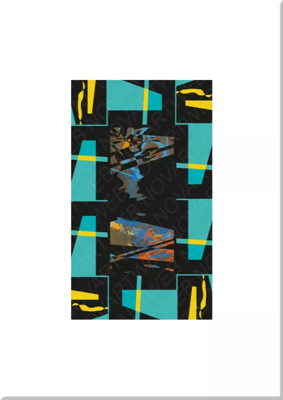 Finitude in Abstract Art: Explore a work where finitude manifests itself, giving depth and value to each moment.