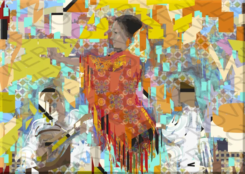 "JALEO" est une œuvre qui célèbre la vitalité et la passion, soulignant l'importance de préserver les traditions et l'art en Espagne. Avec la bailaora comme figure centrale, ce groupe andalou crée un univers émotionnel à travers des mouvements, des gestes et des sons qui expriment la culture du pays.