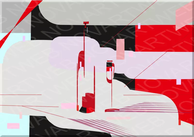 "SABOR A RECUERDO" muestra cómo el vino guarda y revive nuestras experiencias, conectándonos con recuerdos y emociones a través de cada sorbo. Con tonos cálidos, texturas fluidas y formas sugerentes, la pieza refleja el flujo del tiempo y la memoria, donde la botella y la copa se fusionan con el entorno, simbolizando la relación entre el vino y los momentos que revivimos al degustarlo.