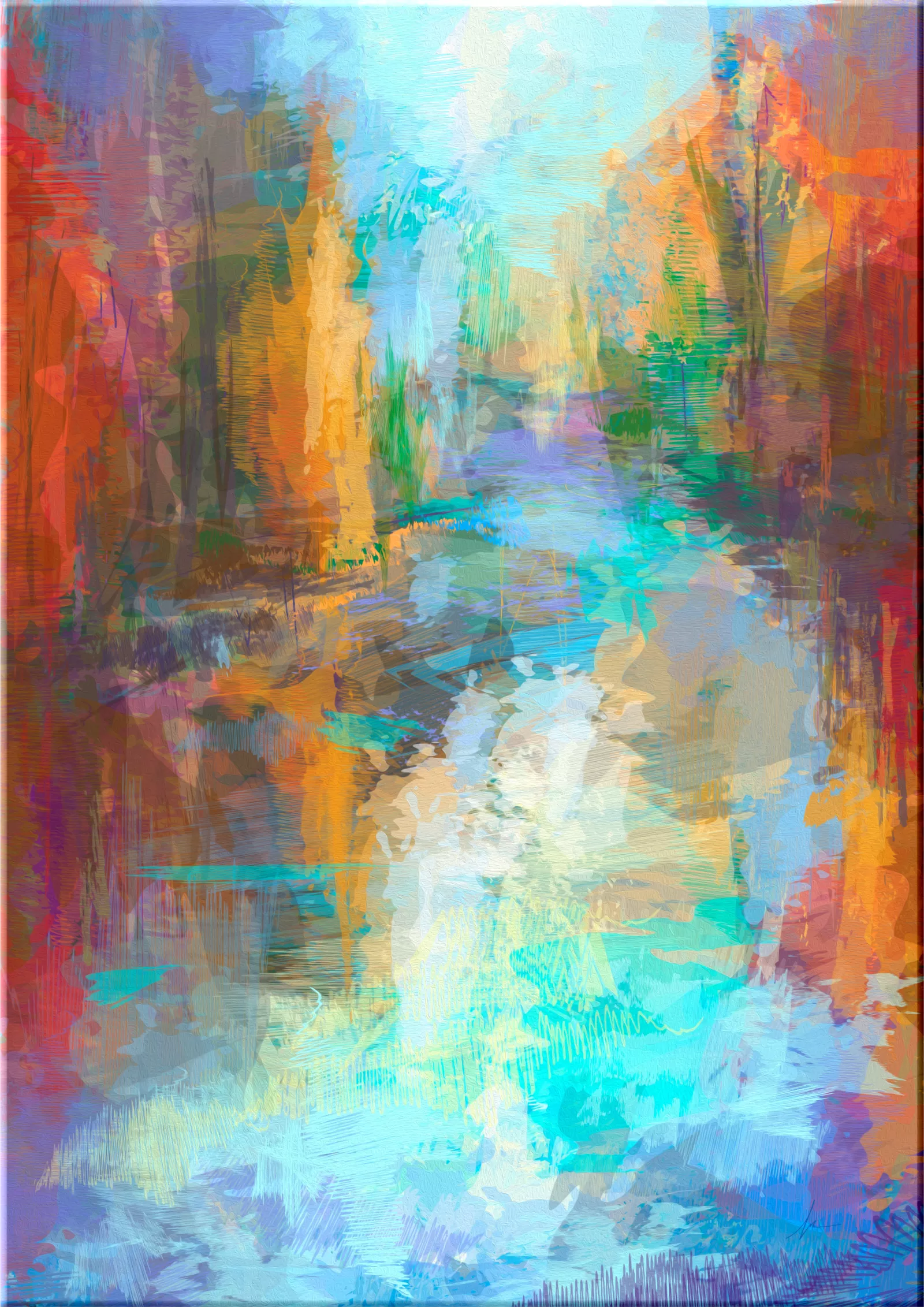 Nature on canvas: Summer Farewell